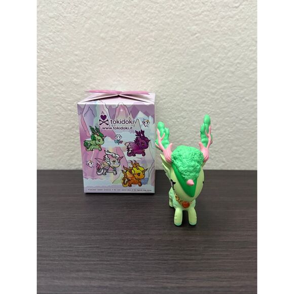Tokidoki Mystical Dragon Unicorno Blind Box Figure - Flora Dragon - Picture 3 of 4